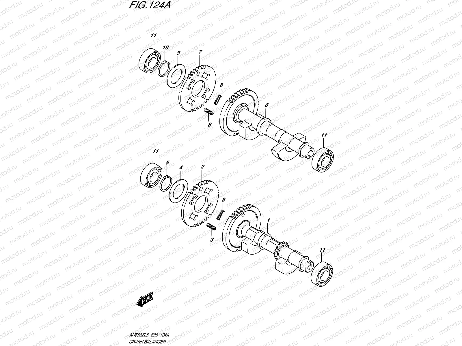 124A - CRANK BALANCER