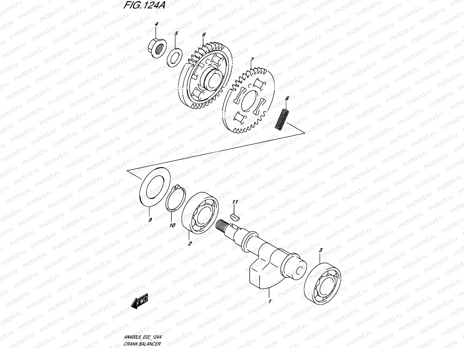 124A - CRANK BALANCER