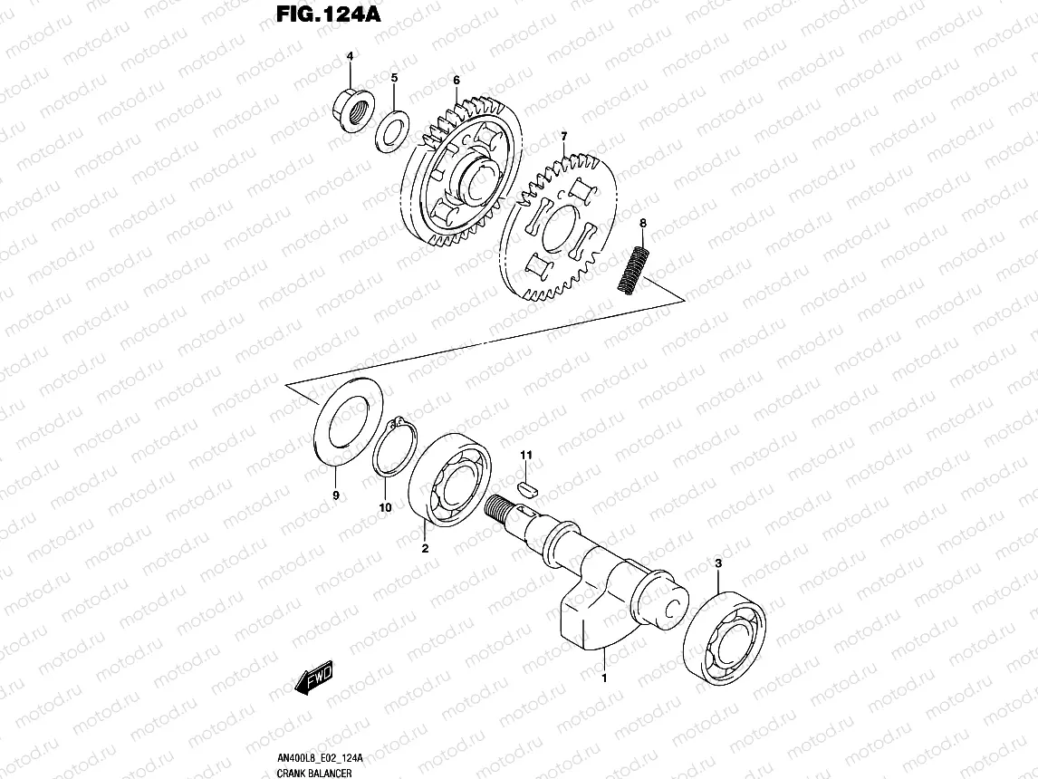 124A - CRANK BALANCER