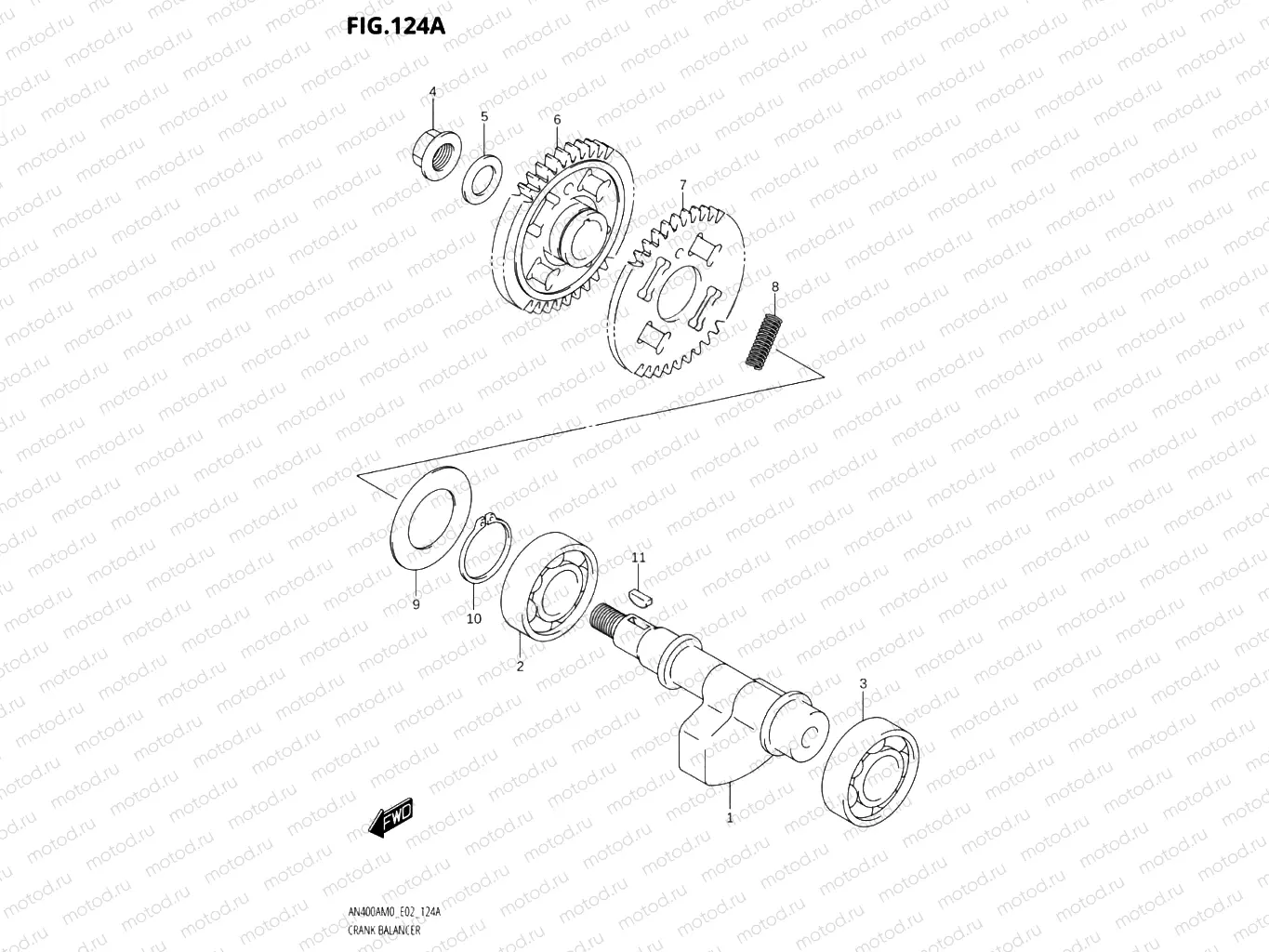 124A - CRANK BALANCER