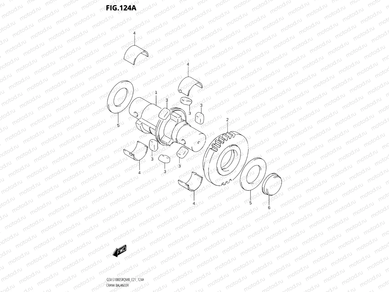 124A - CRANK BALANCER