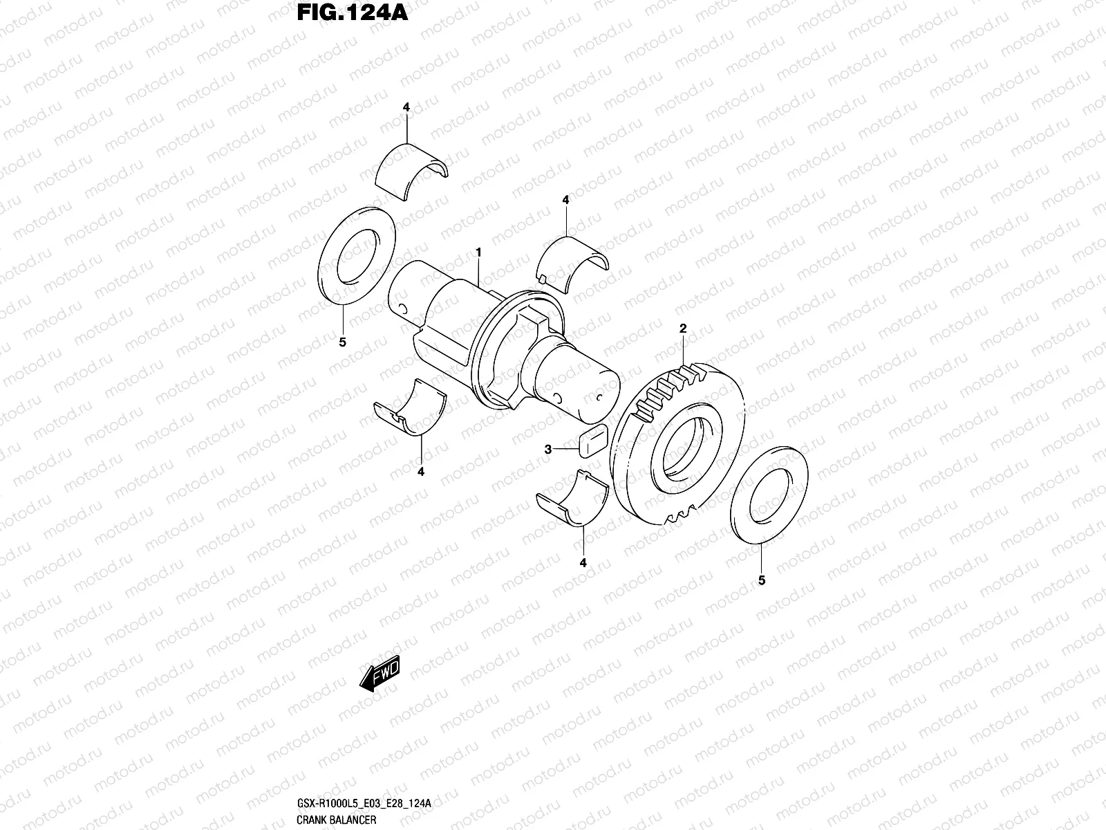 124A - CRANK BALANCER
