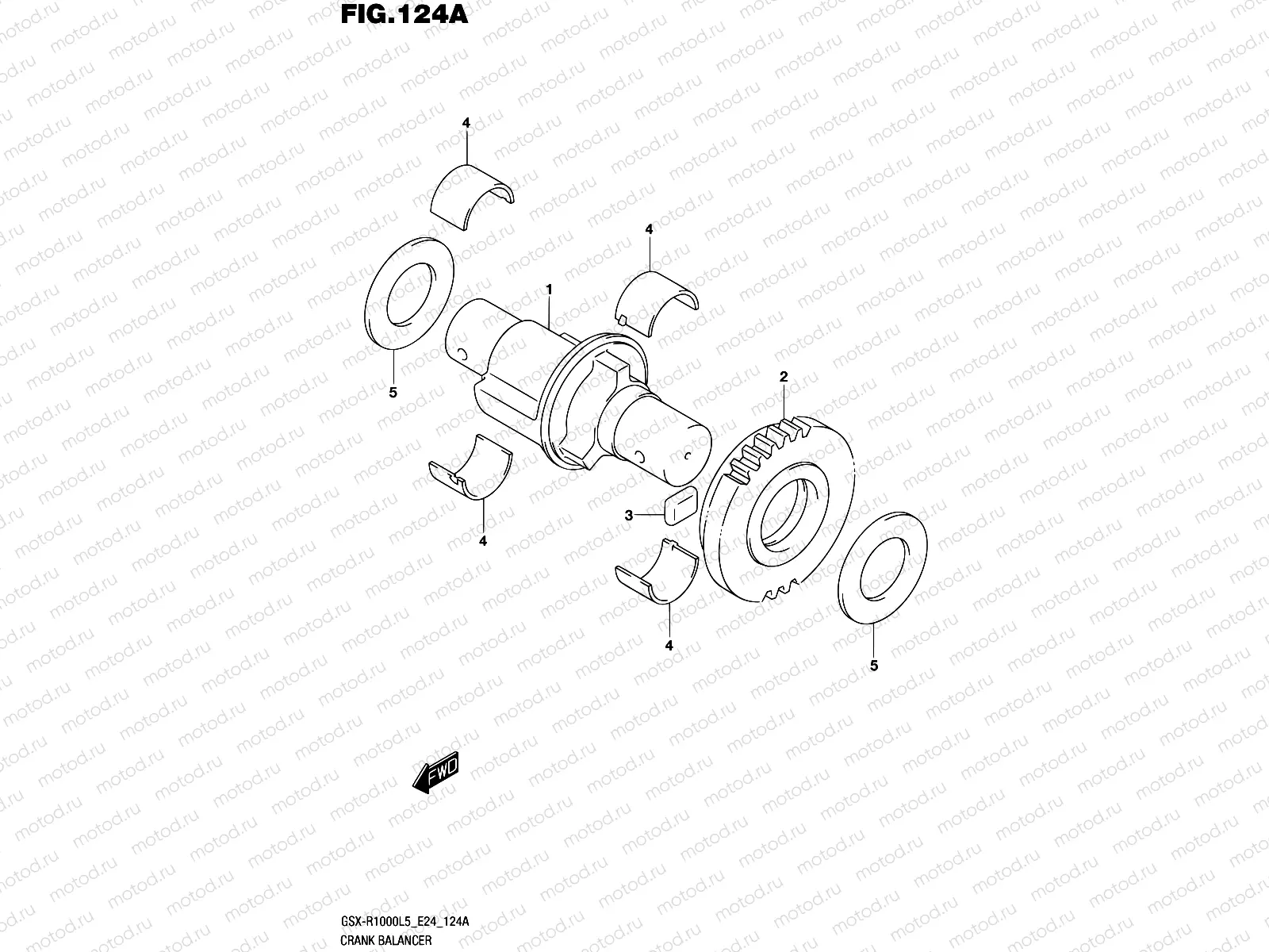 124A - CRANK BALANCER