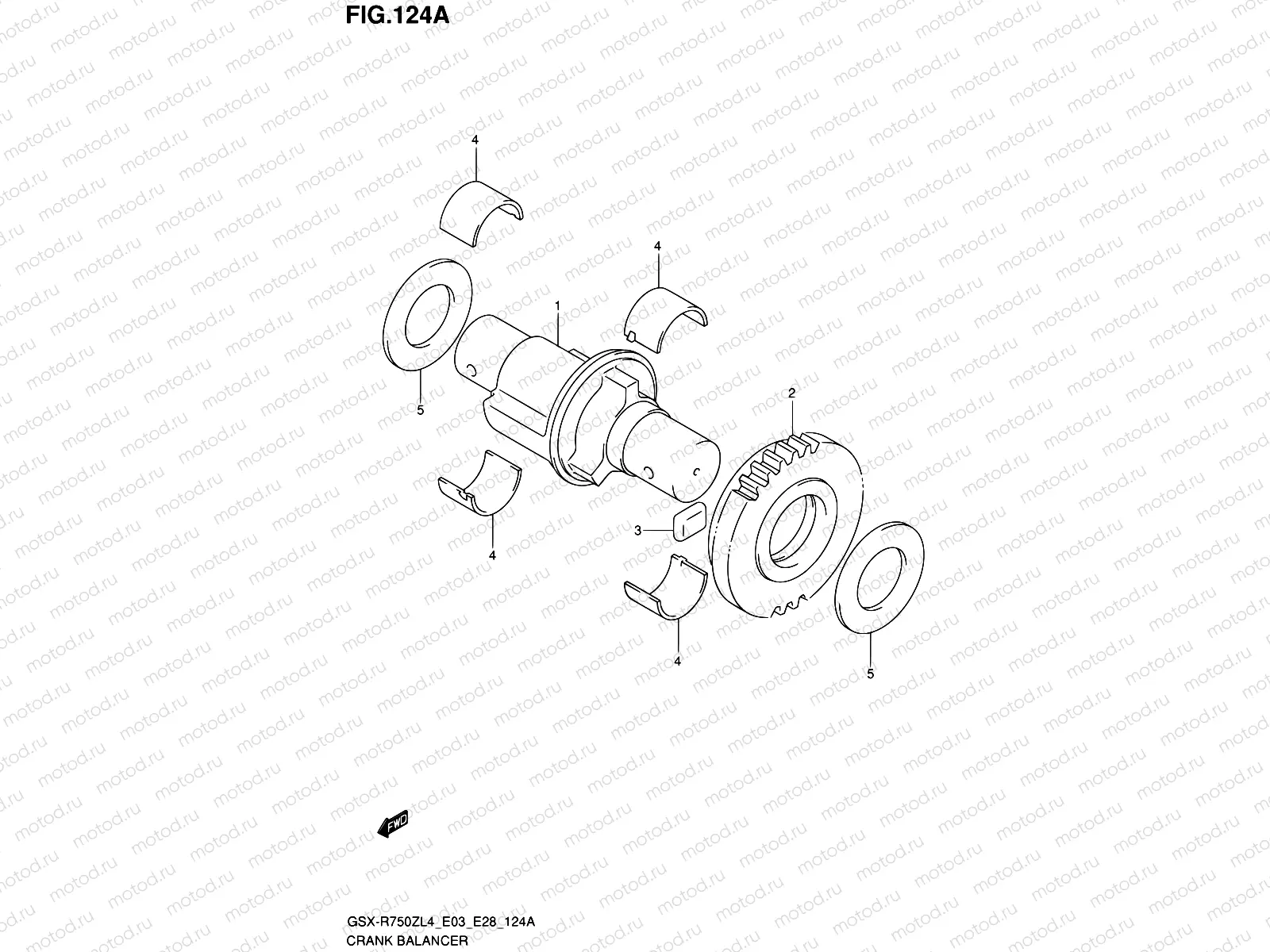 124A - CRANK BALANCER