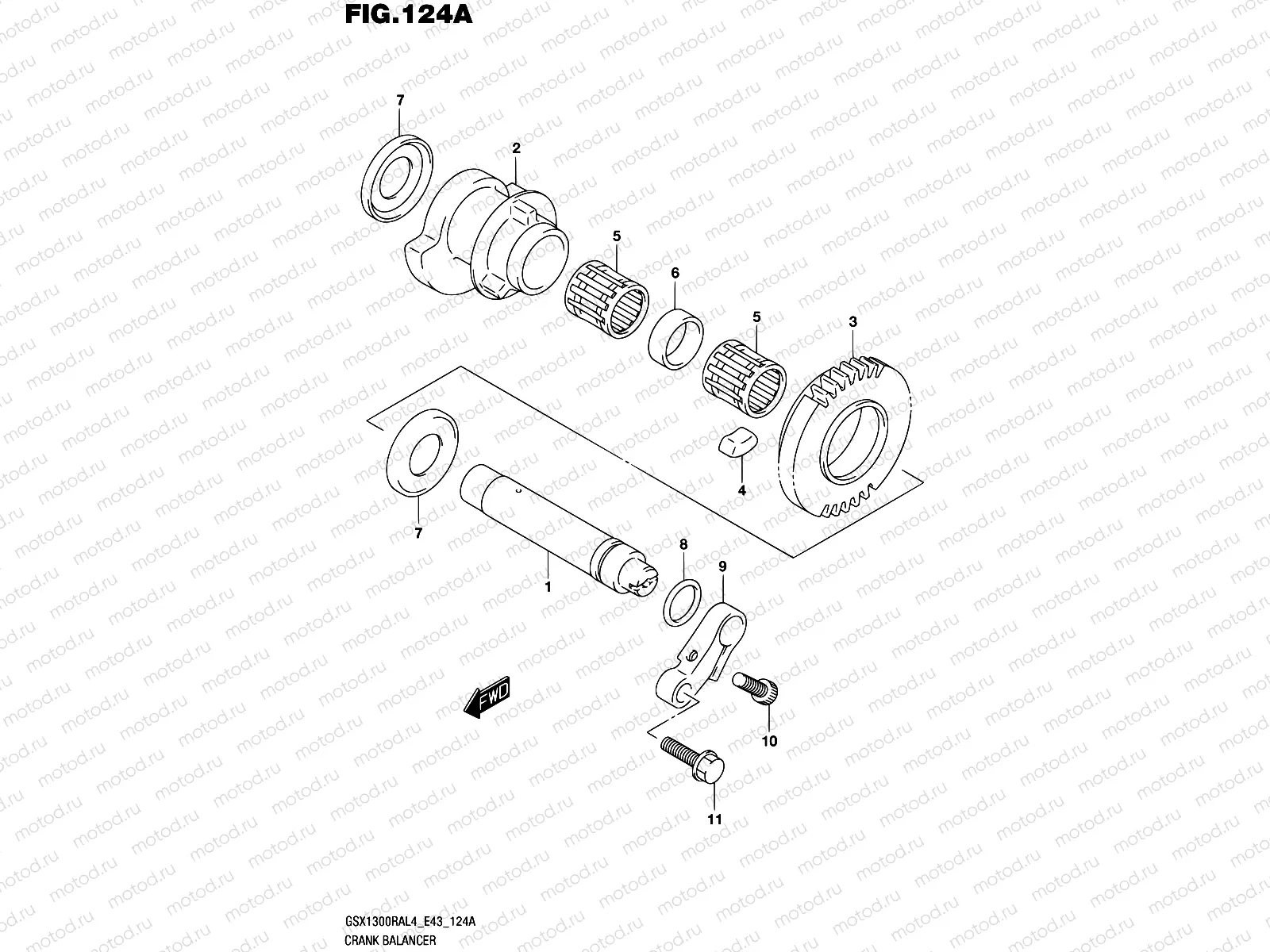 124A - CRANK BALANCER