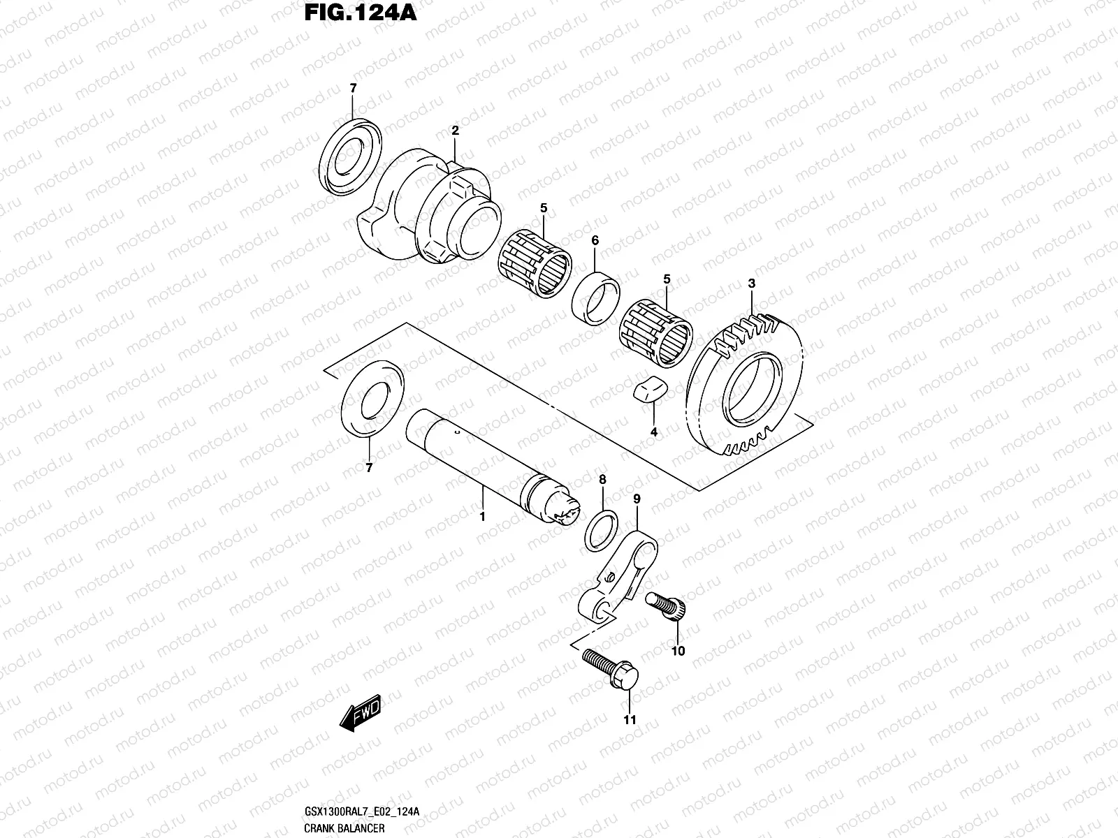 124A - CRANK BALANCER