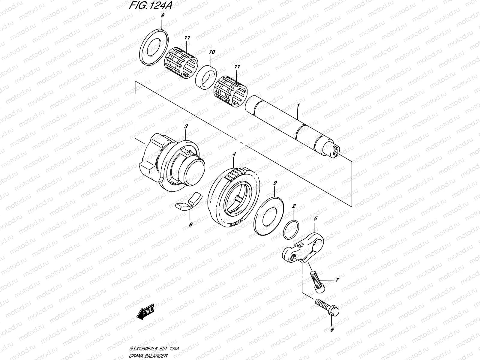 124A - CRANK BALANCER