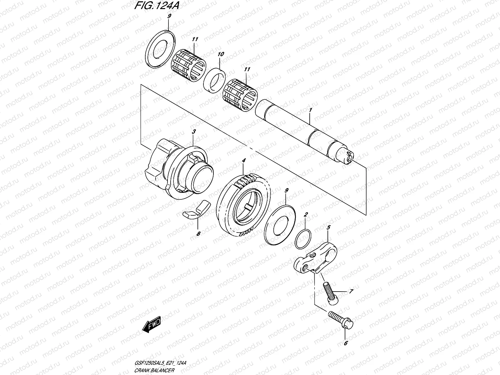 124A - CRANK BALANCER