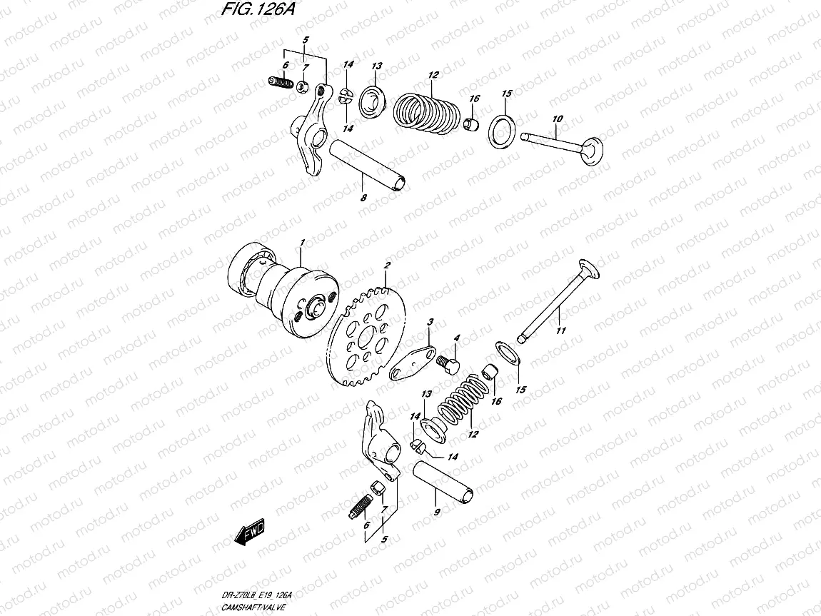 126A - CAMSHAFT/VALVE