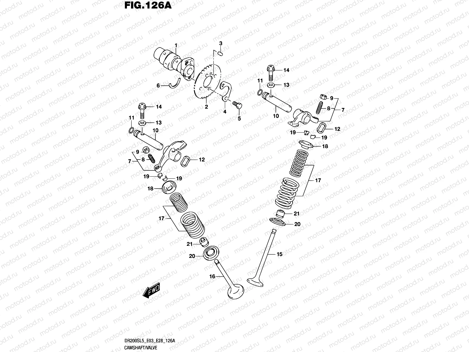 126A - CAMSHAFT/VALVE