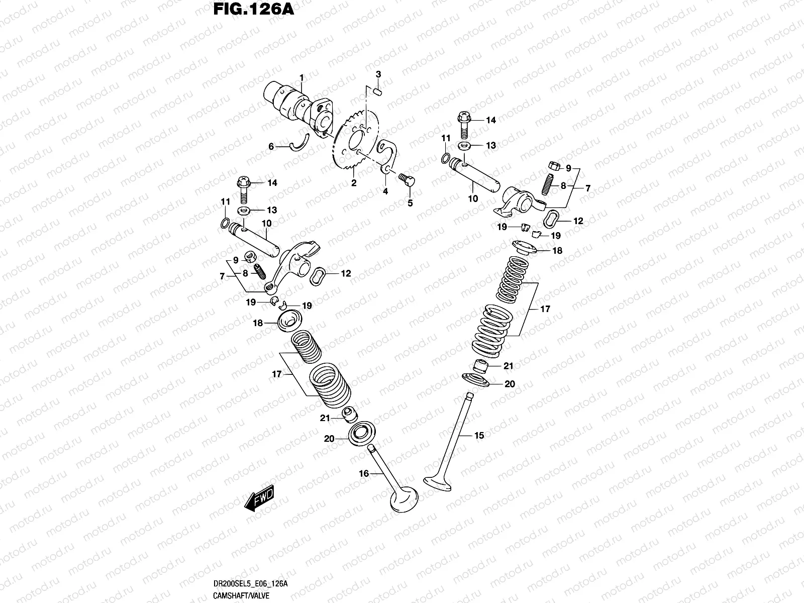 126A - CAMSHAFT/VALVE