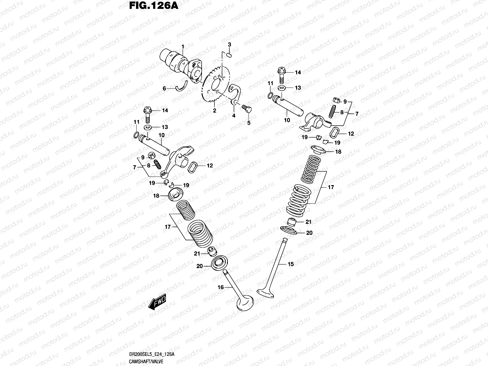 126A - CAMSHAFT/VALVE
