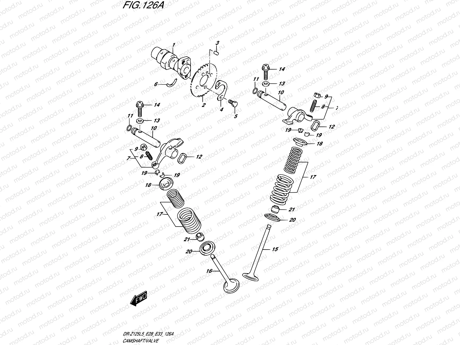 126A - CAMSHAFT/VALVE