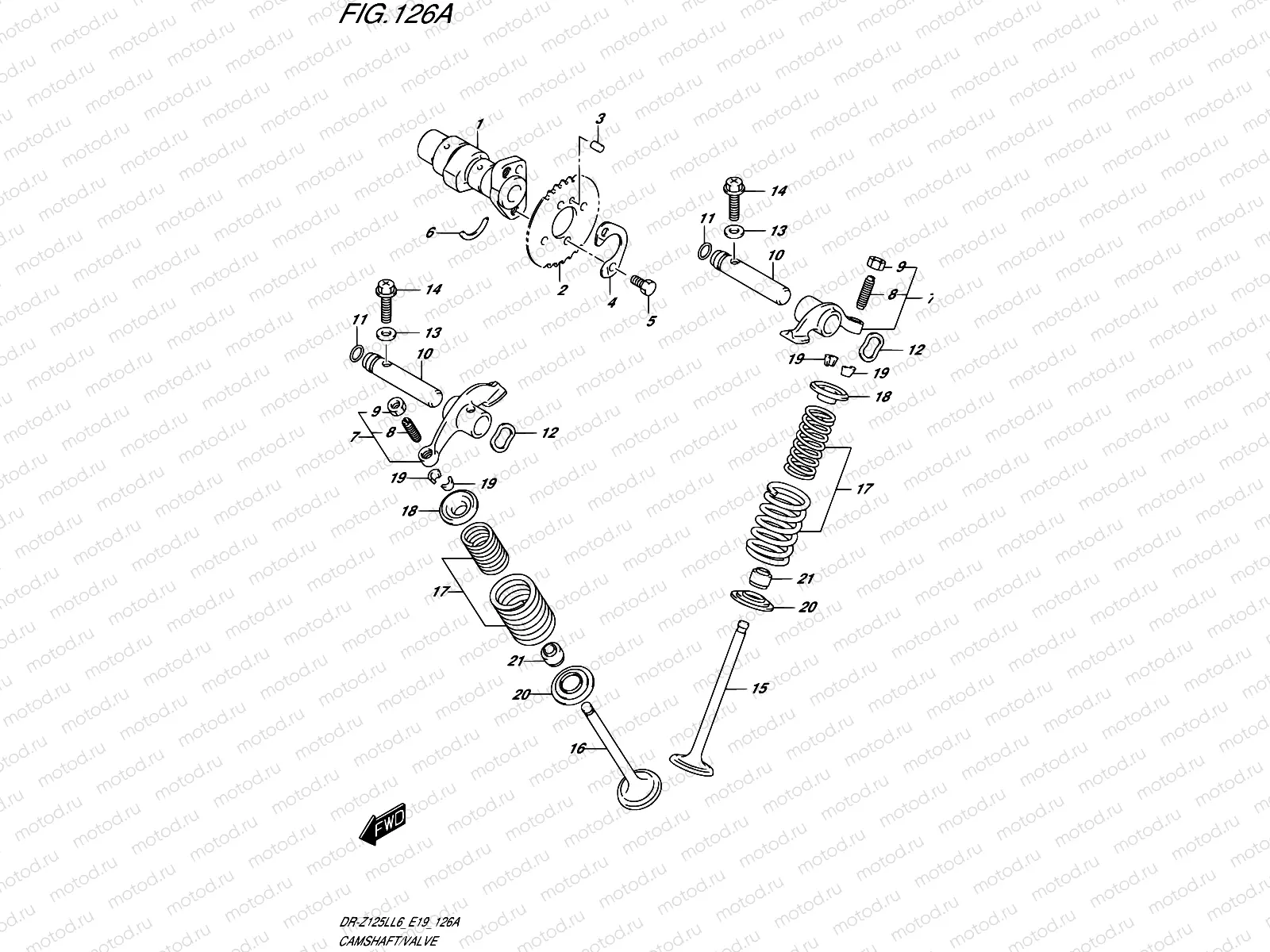 126A - CAMSHAFT/VALVE