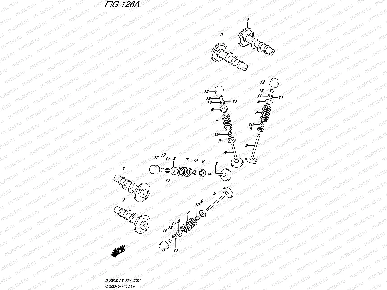 126A - CAMSHAFT/VALVE