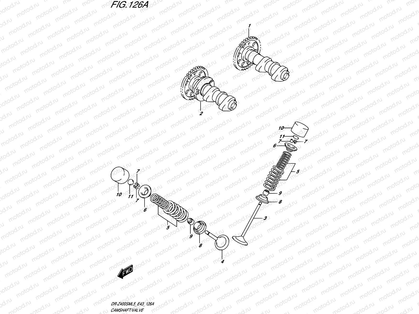126A - CAMSHAFT/VALVE