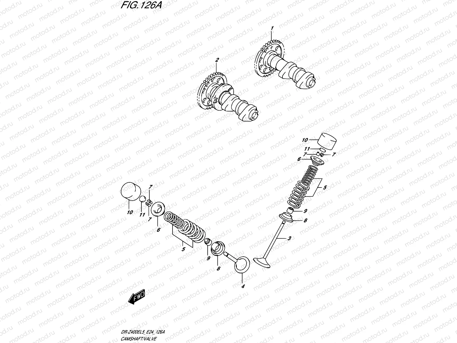 126A - CAMSHAFT/VALVE