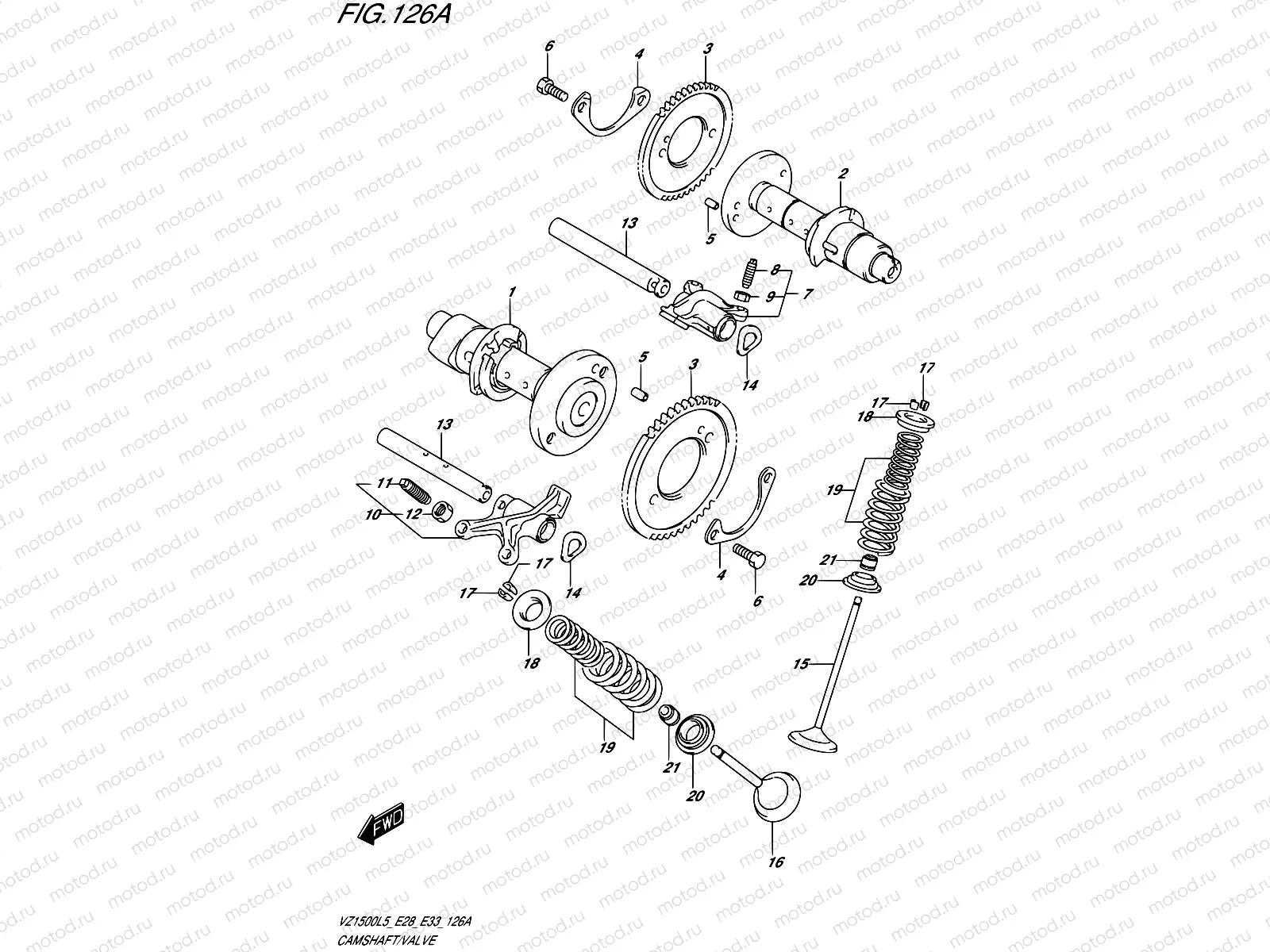 126A - CAMSHAFT/VALVE