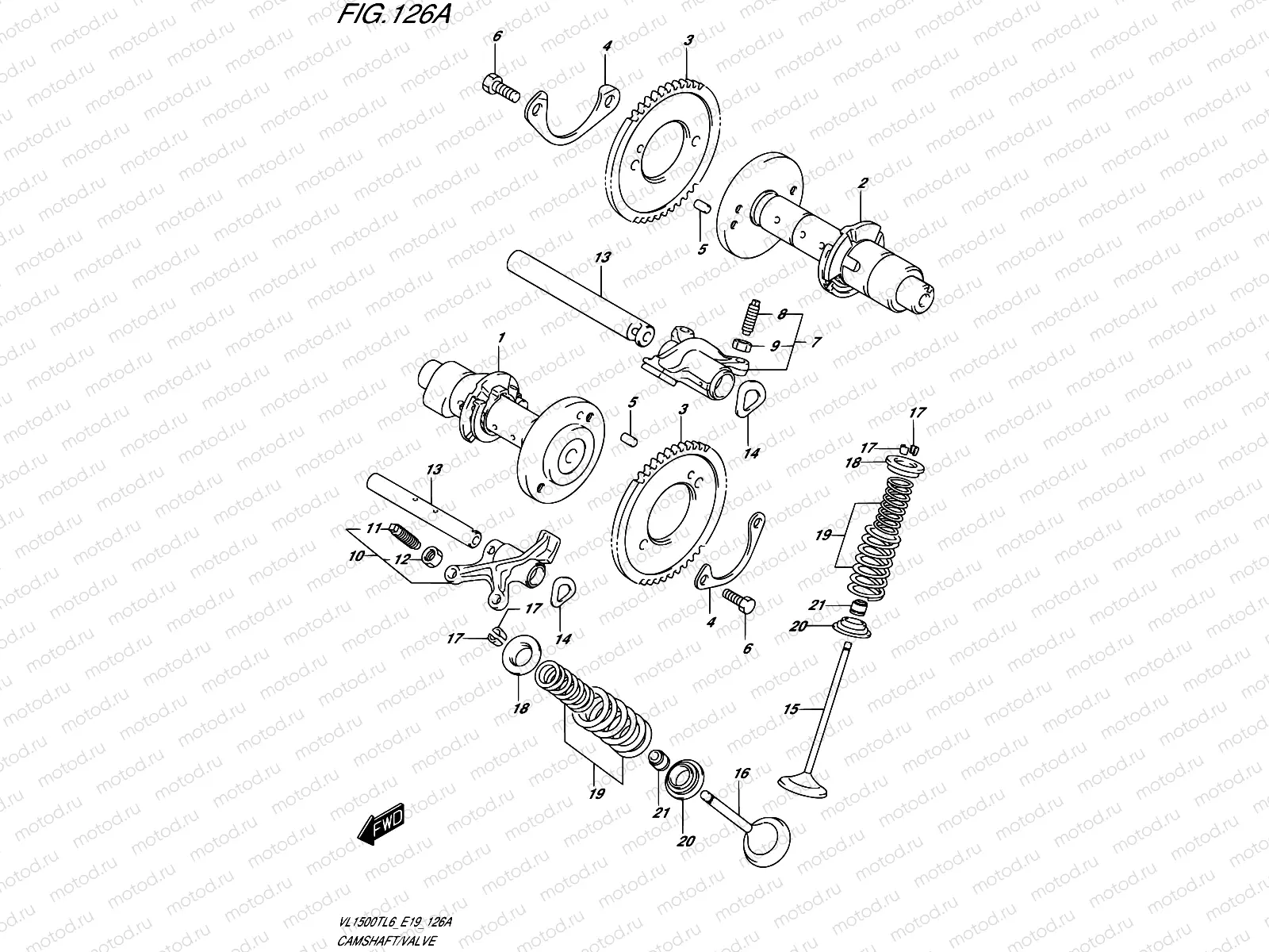 126A - CAMSHAFT/VALVE