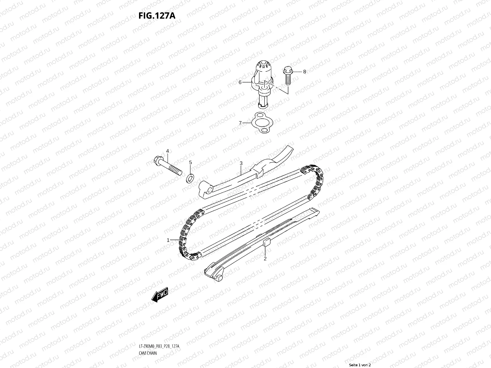 127A -CAM CHAIN
