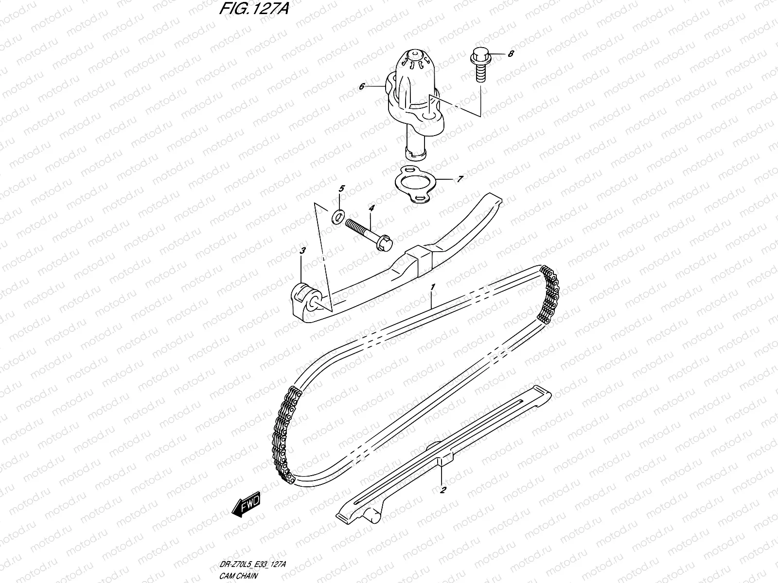 127A - CAM CHAIN