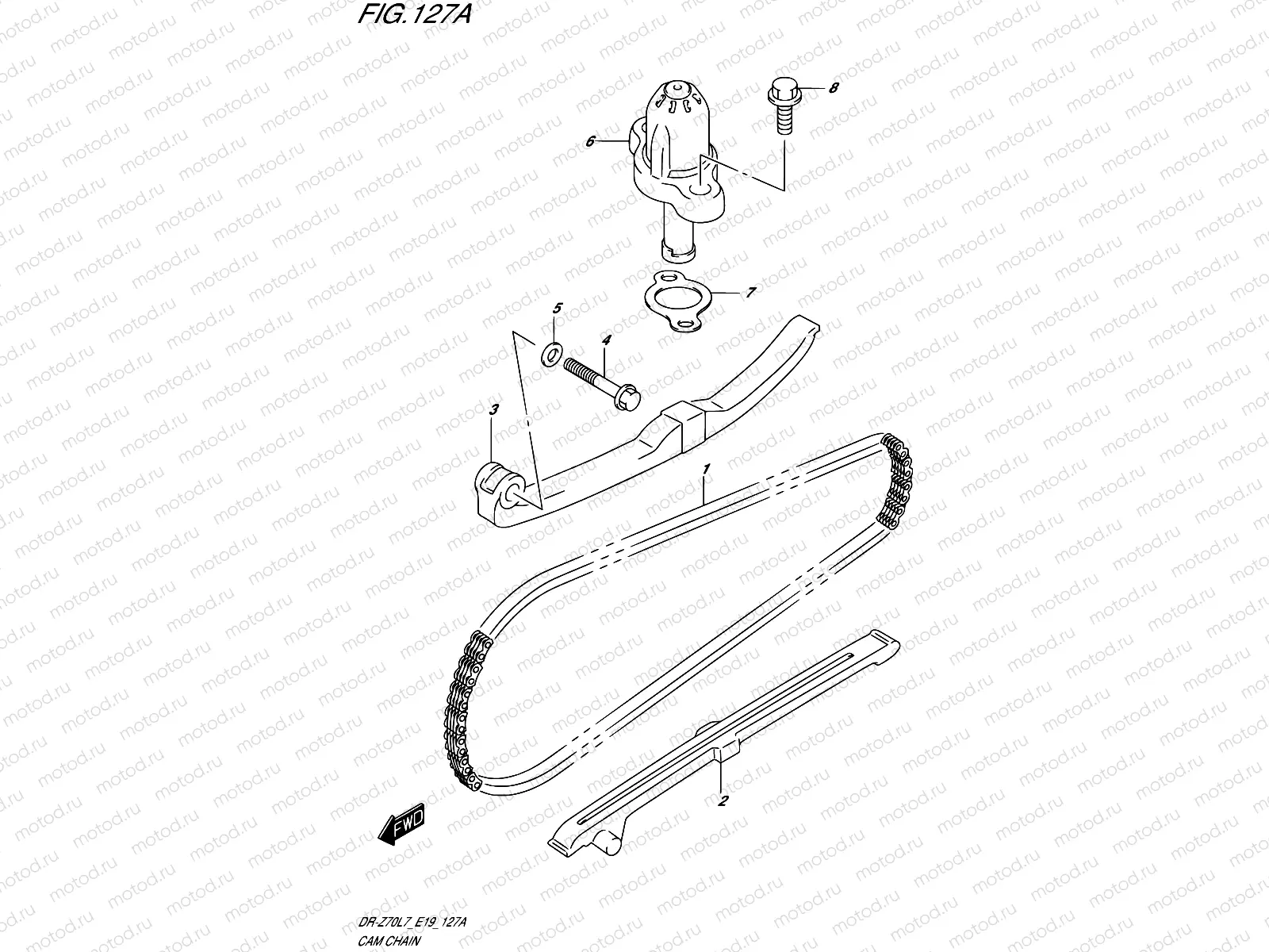 127A - CAM CHAIN