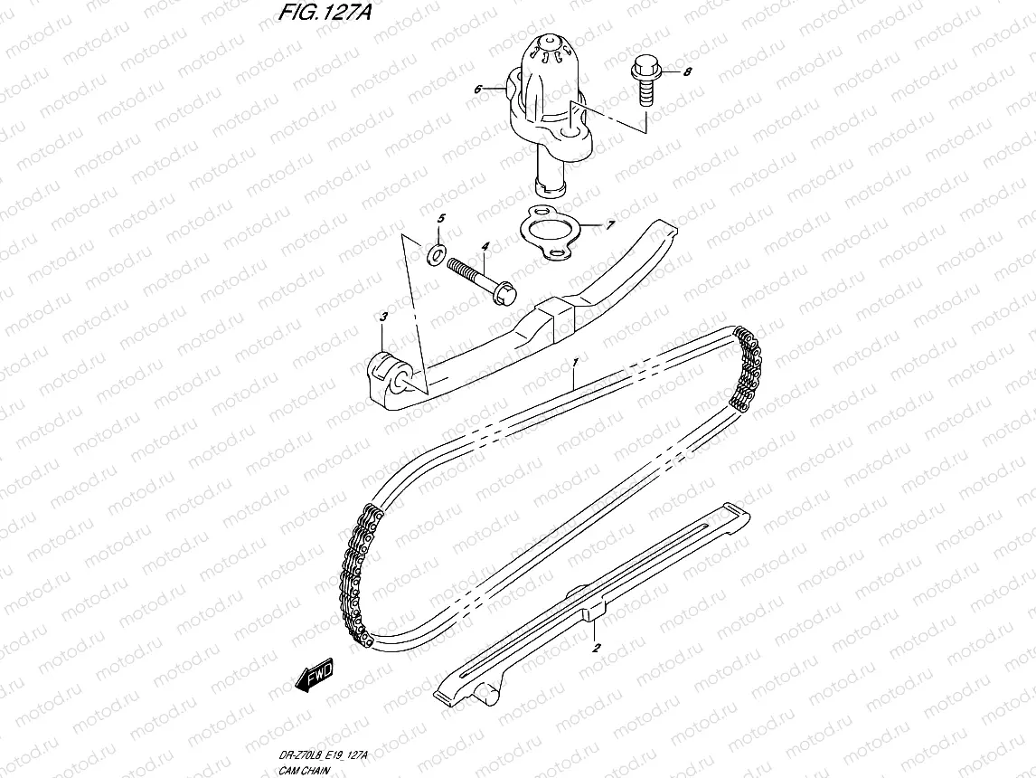 127A - CAM CHAIN
