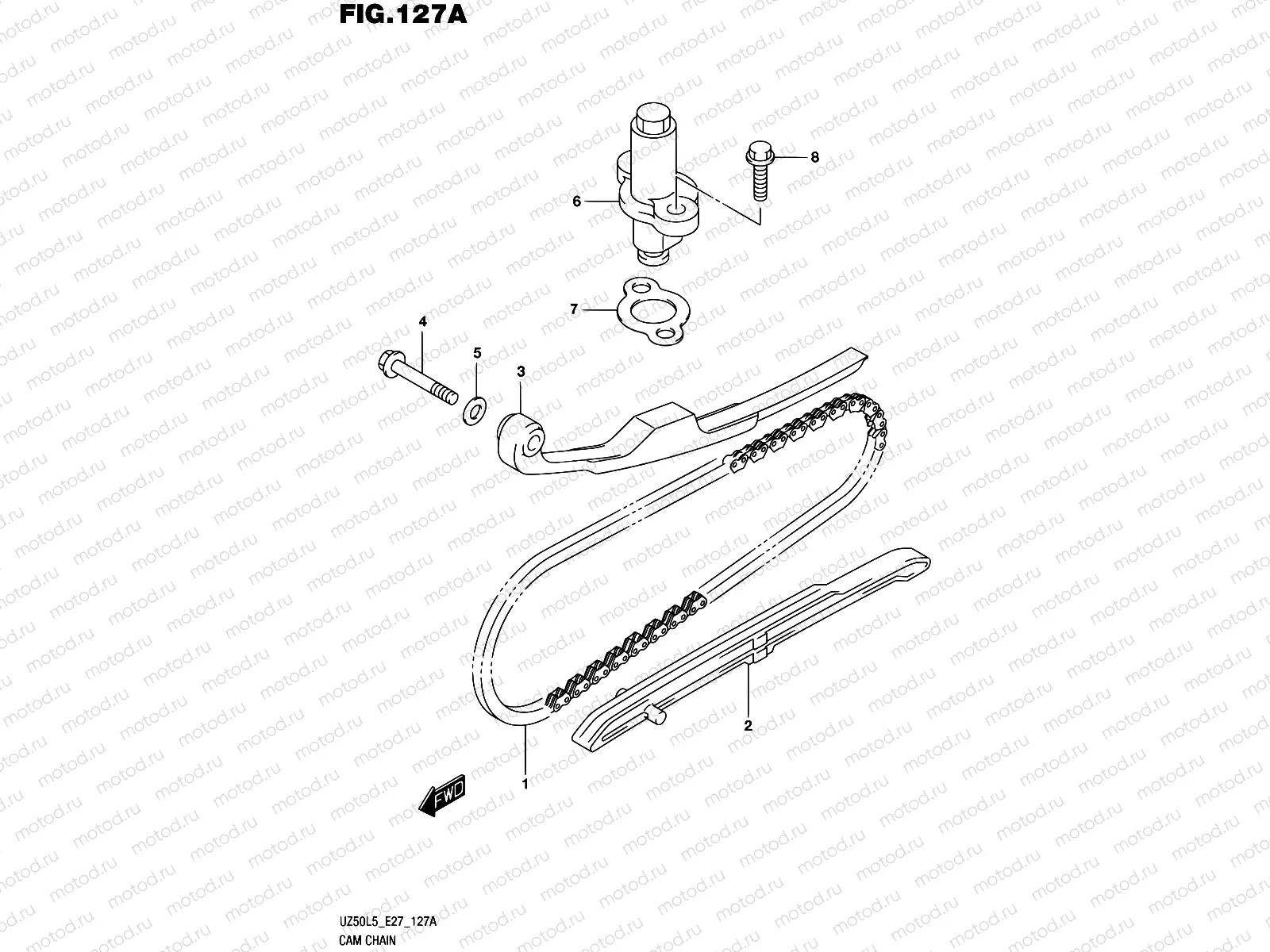 127A - CAM CHAIN