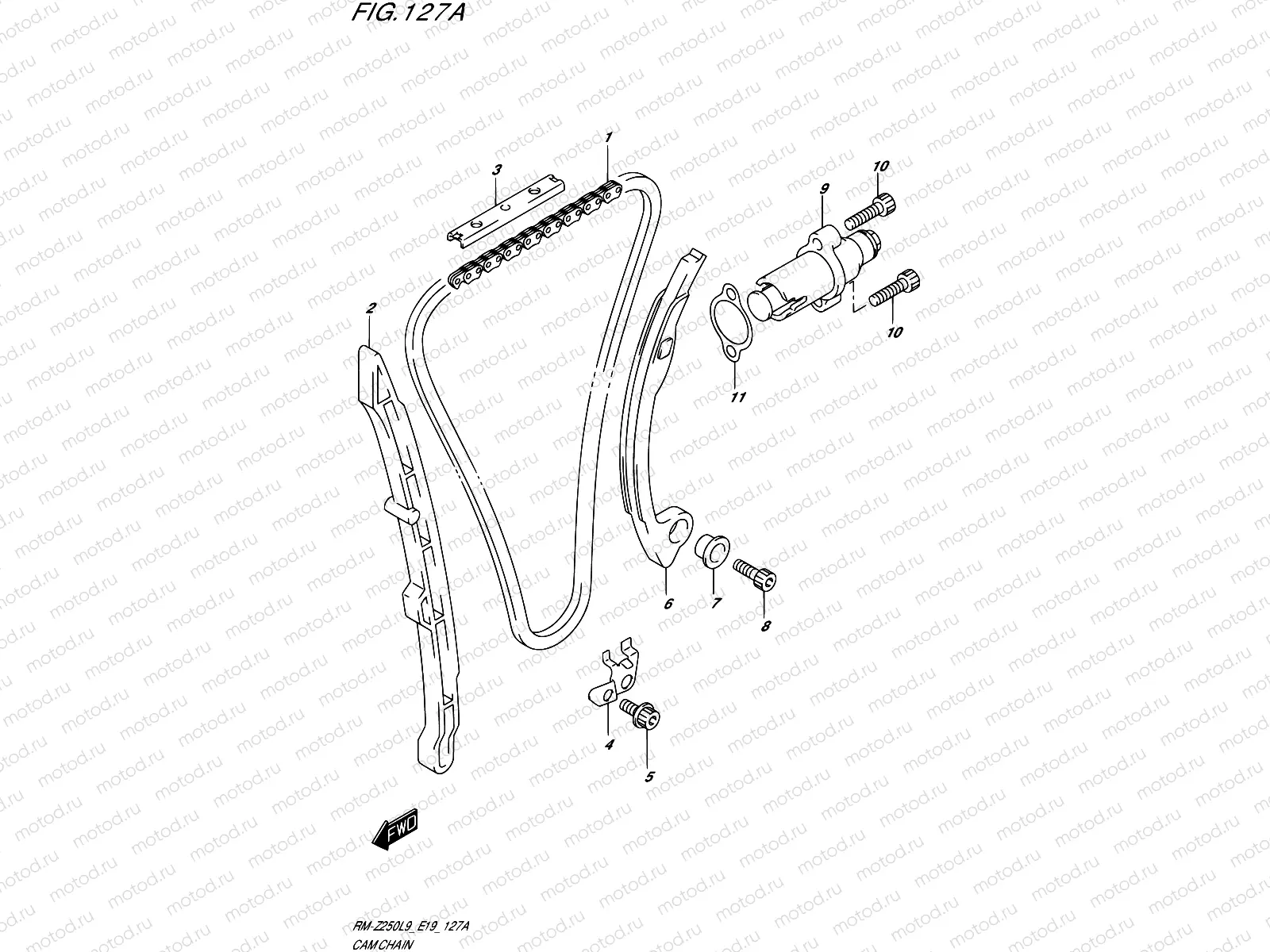 127A - CAM CHAIN