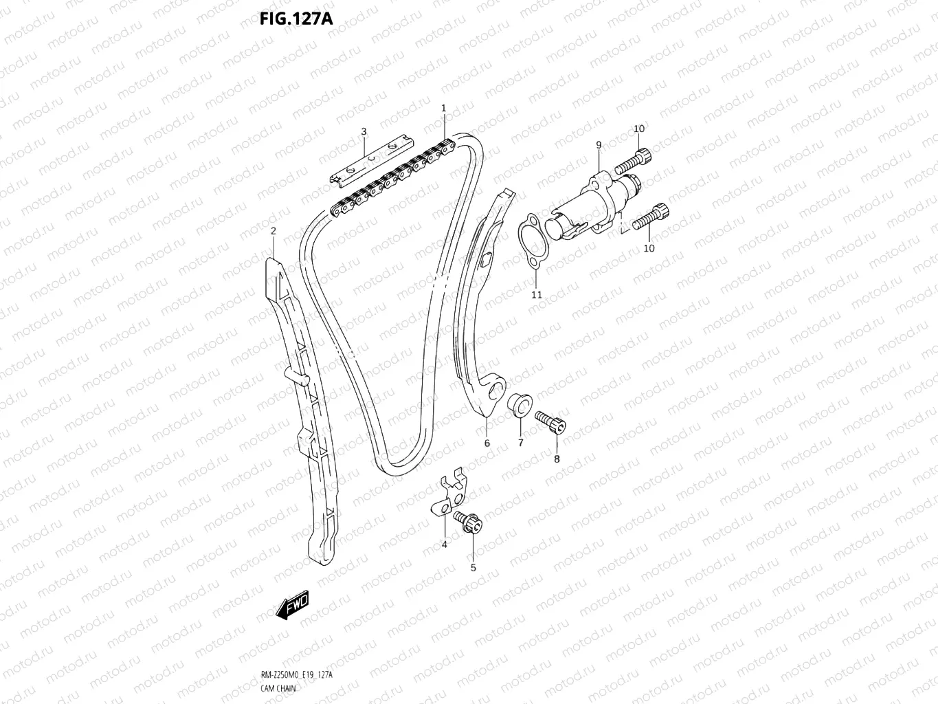 127A - CAM CHAIN