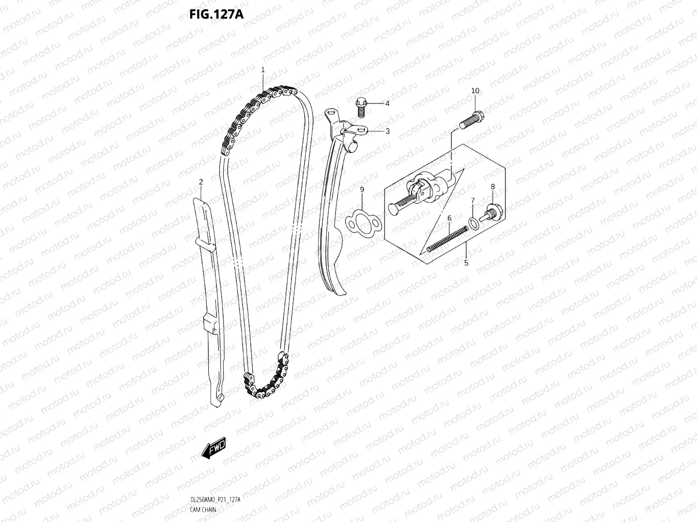 127A - CAM CHAIN