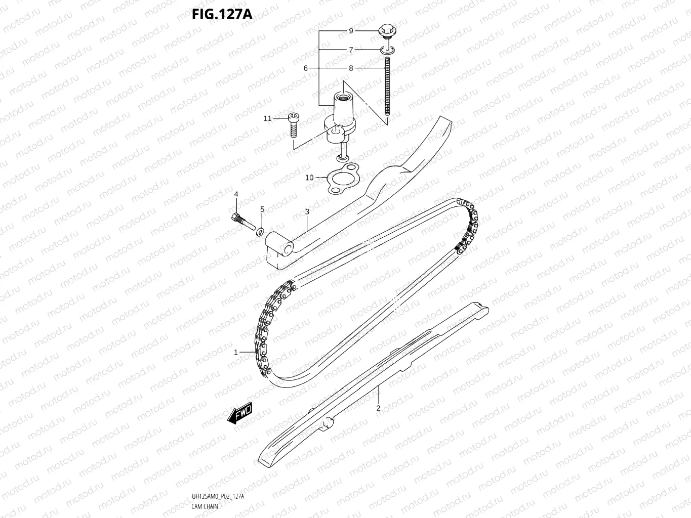 127A - CAM CHAIN