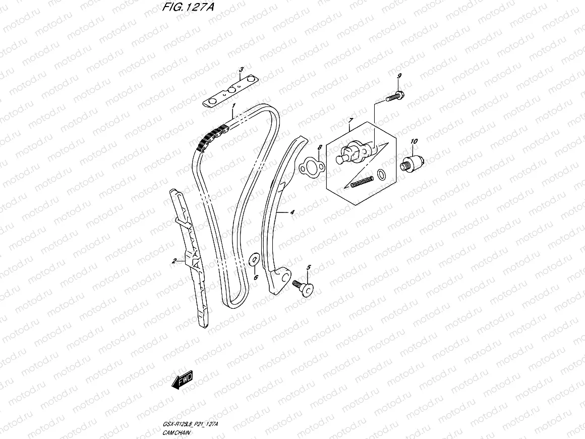 127A - CAM CHAIN