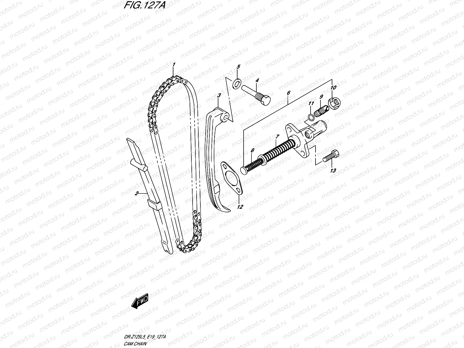 127A - CAM CHAIN