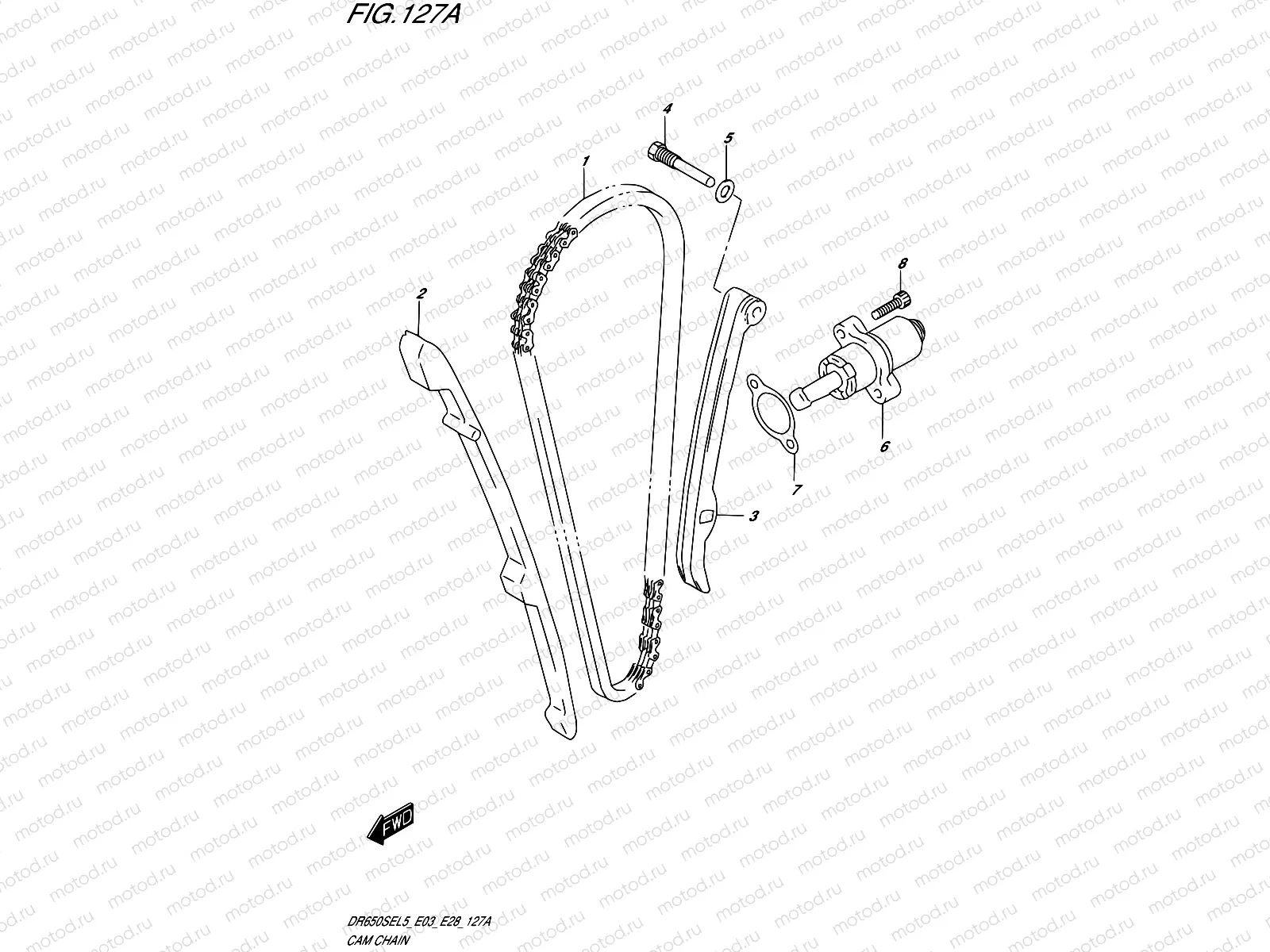 127A - CAM CHAIN