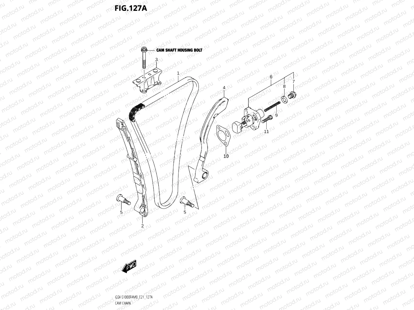 127A - CAM CHAIN