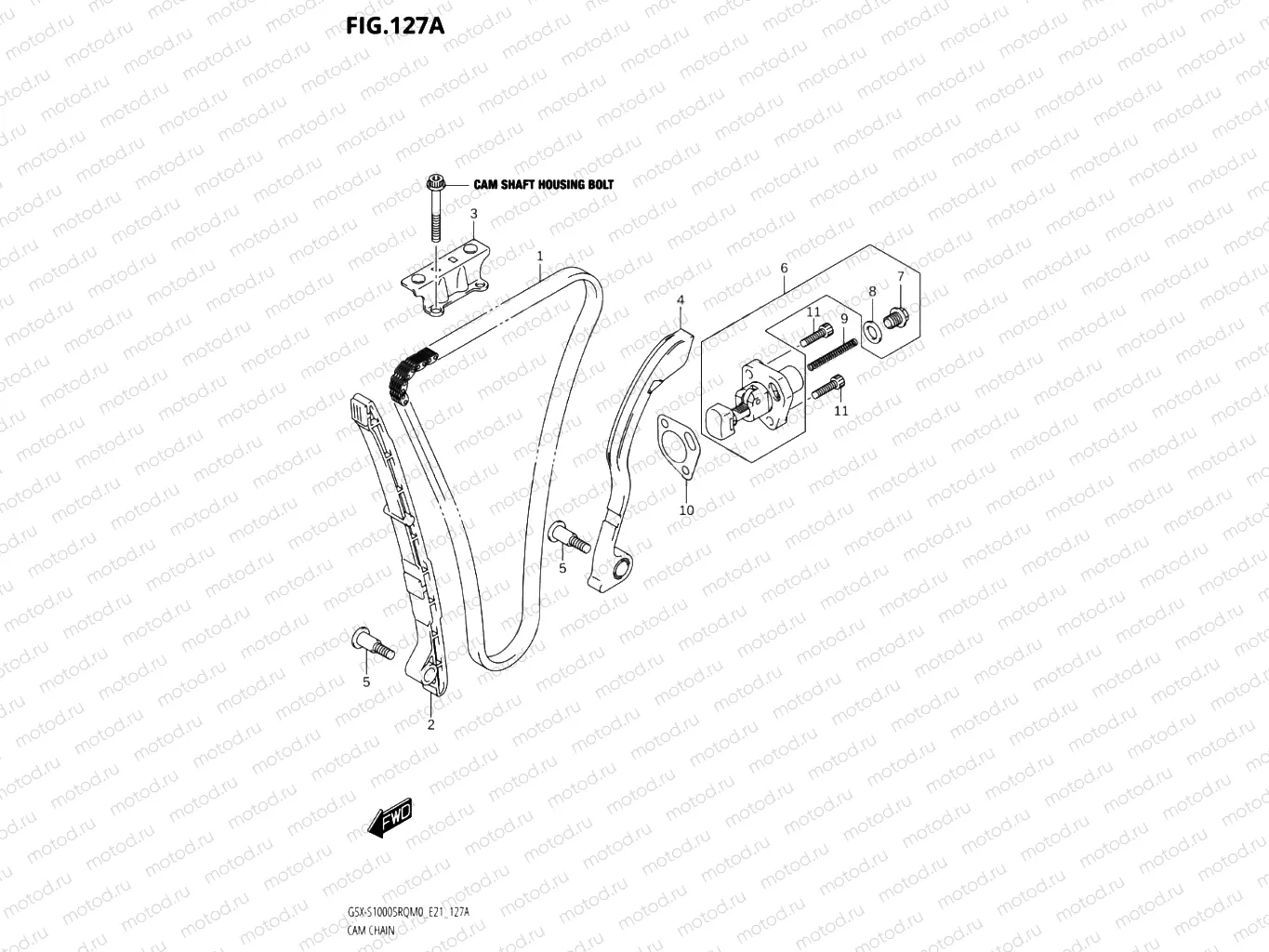 127A - CAM CHAIN