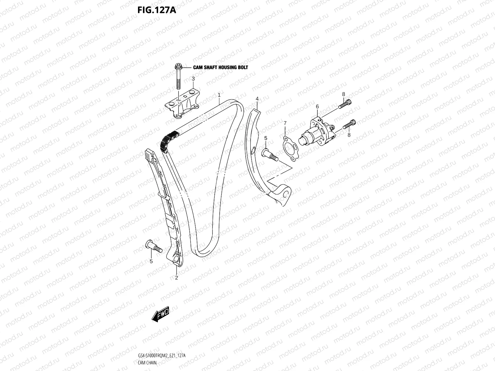 127A - CAM CHAIN