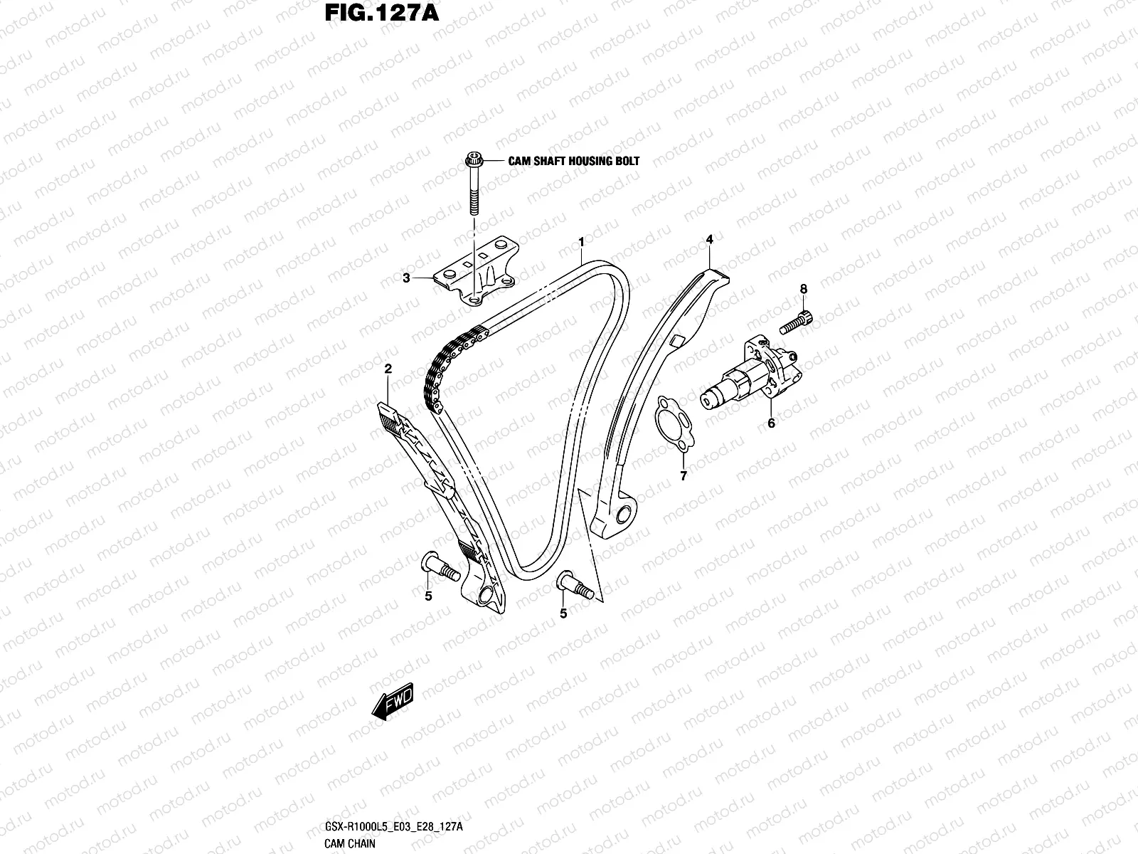 127A - CAM CHAIN