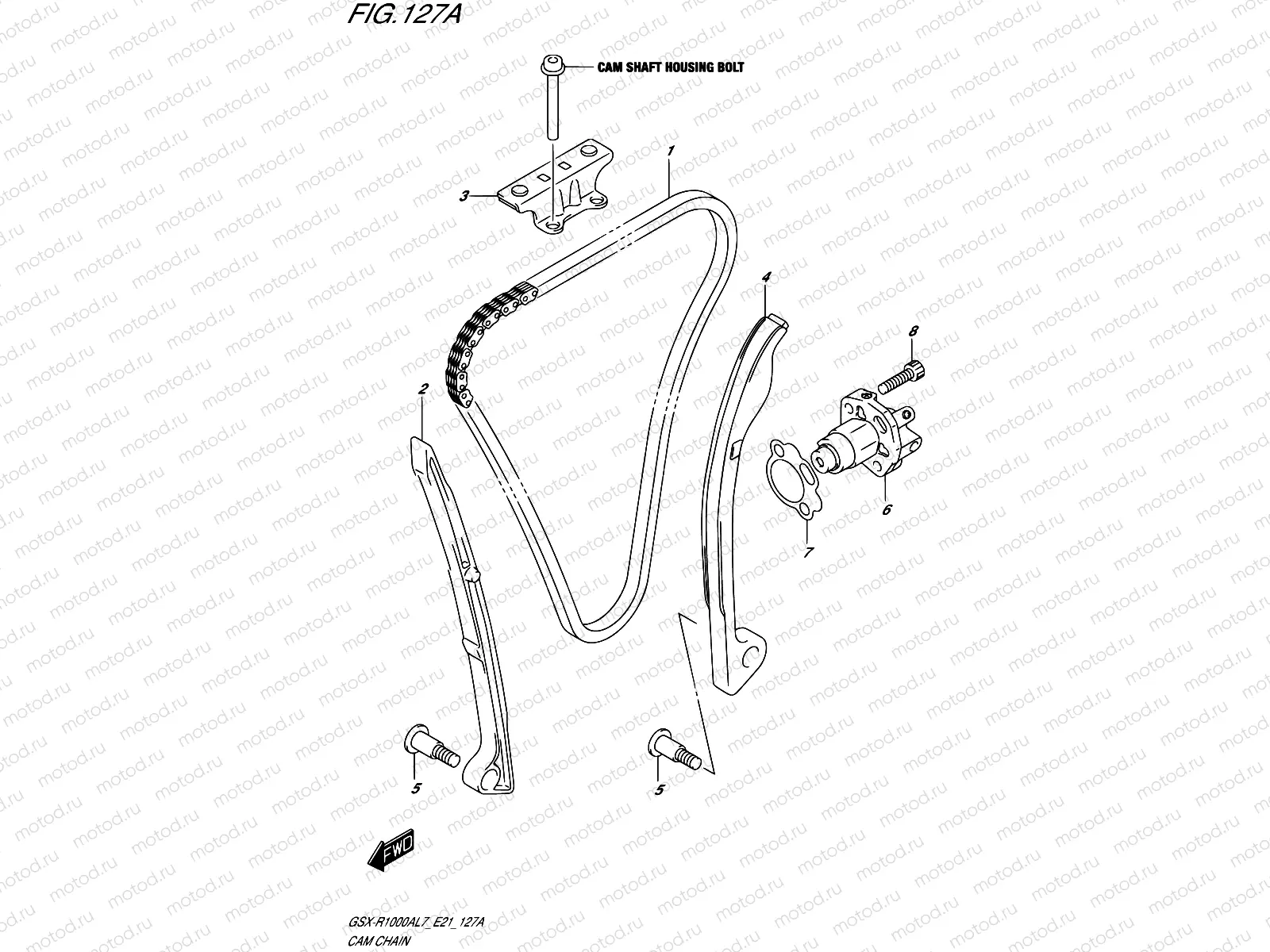 127A - CAM CHAIN