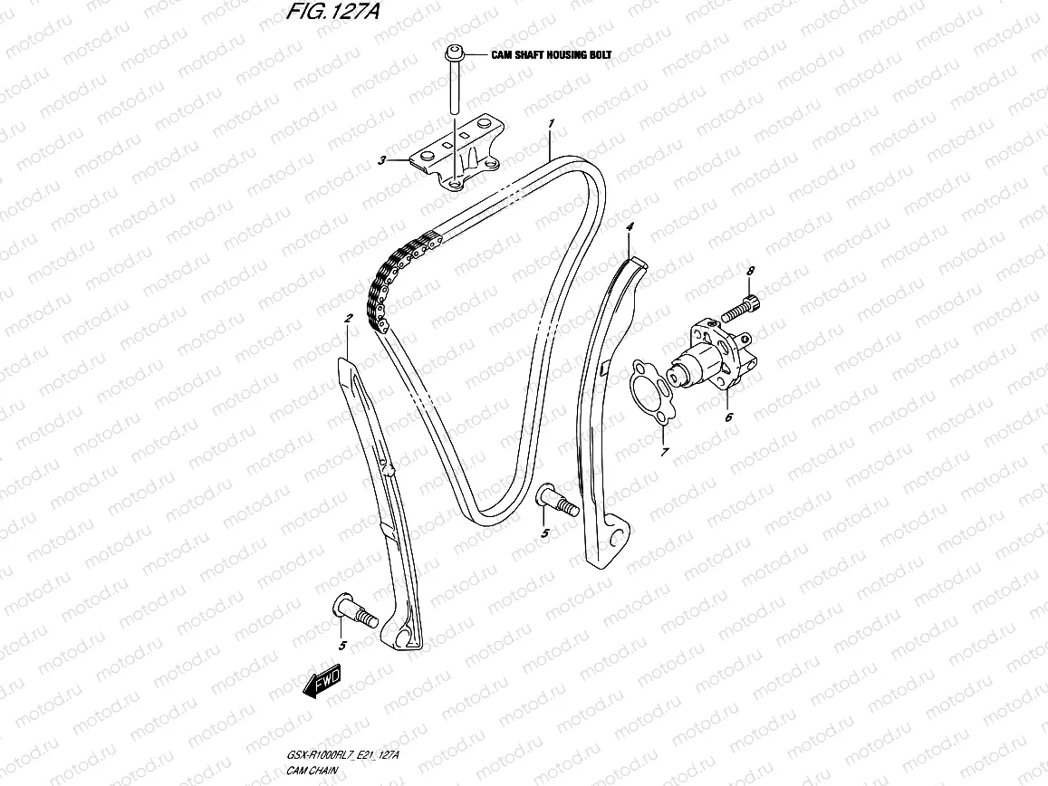 127A - CAM CHAIN
