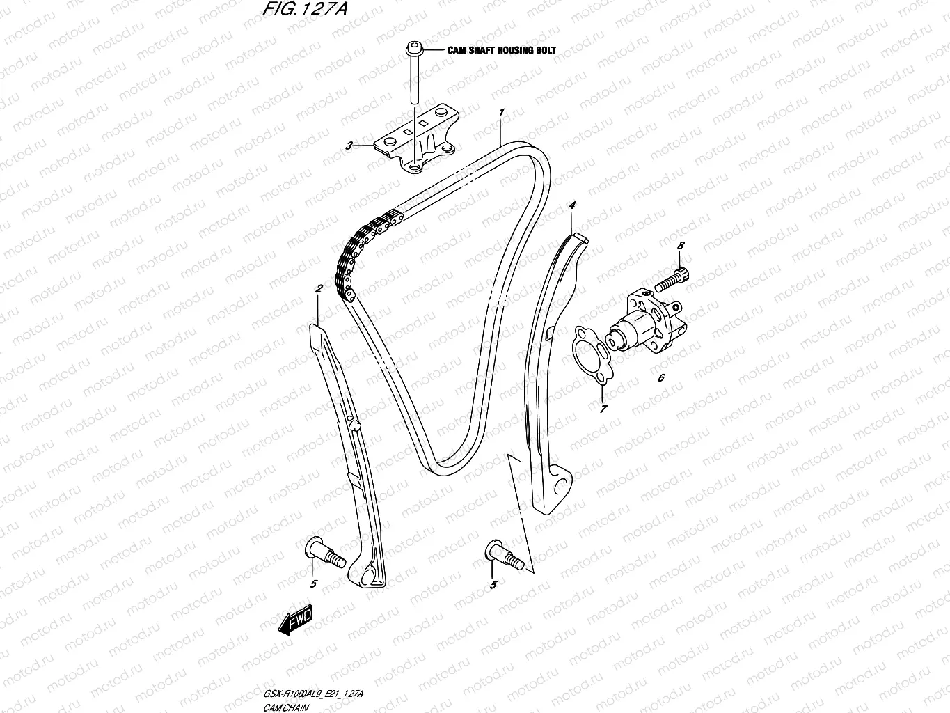 127A - CAM CHAIN
