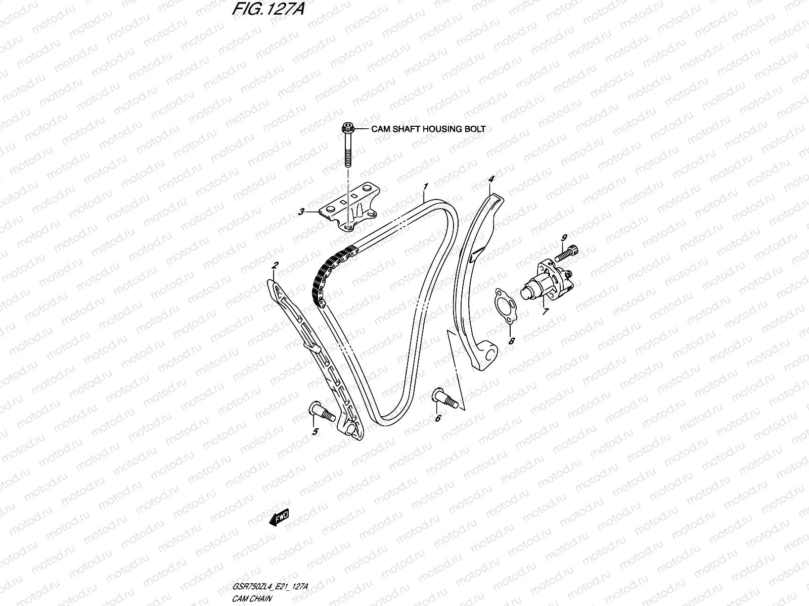 127A - CAM CHAIN