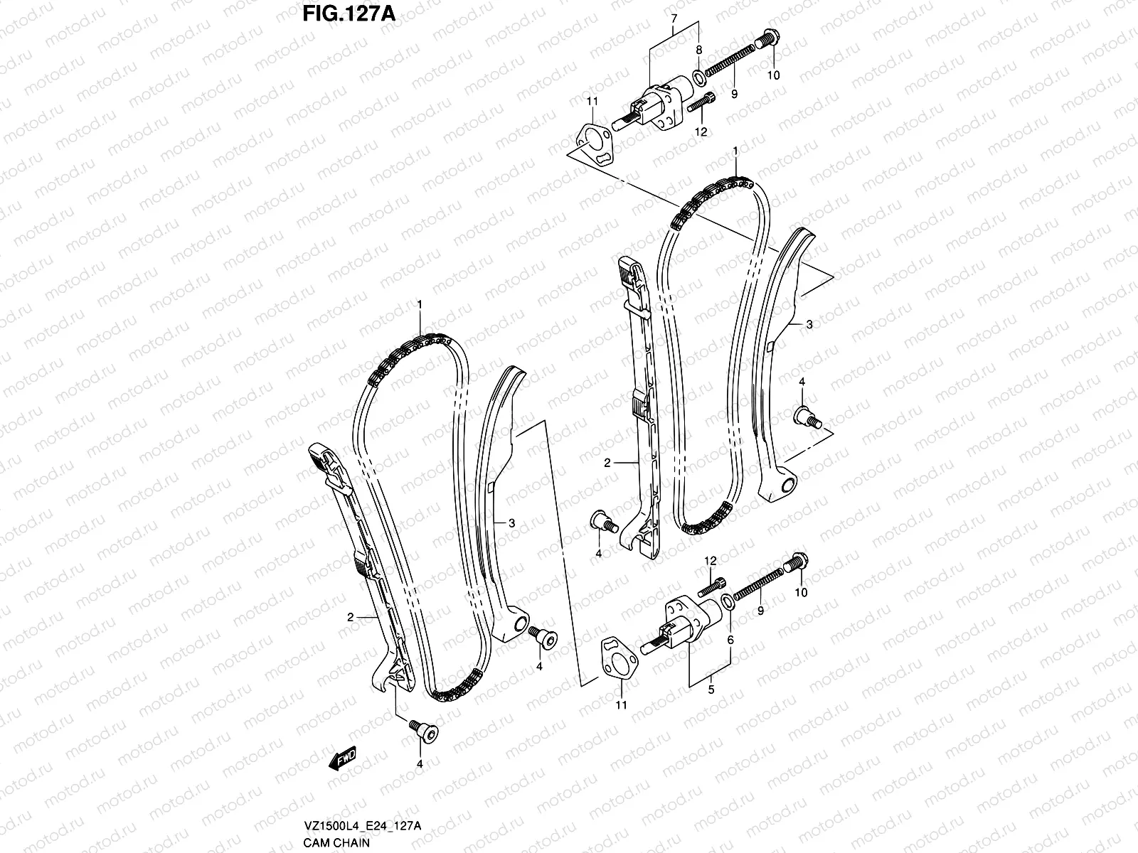 127A - CAM CHAIN