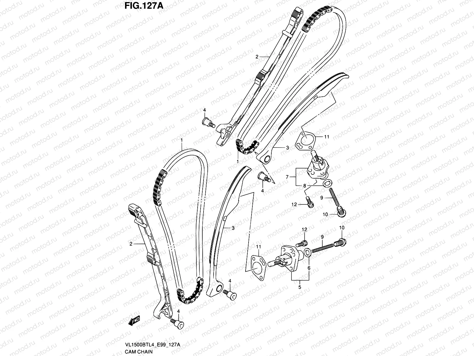 127A - CAM CHAIN