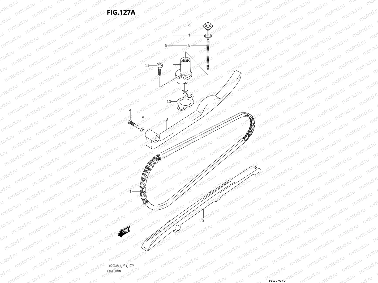 127A - TIMING CHAIN