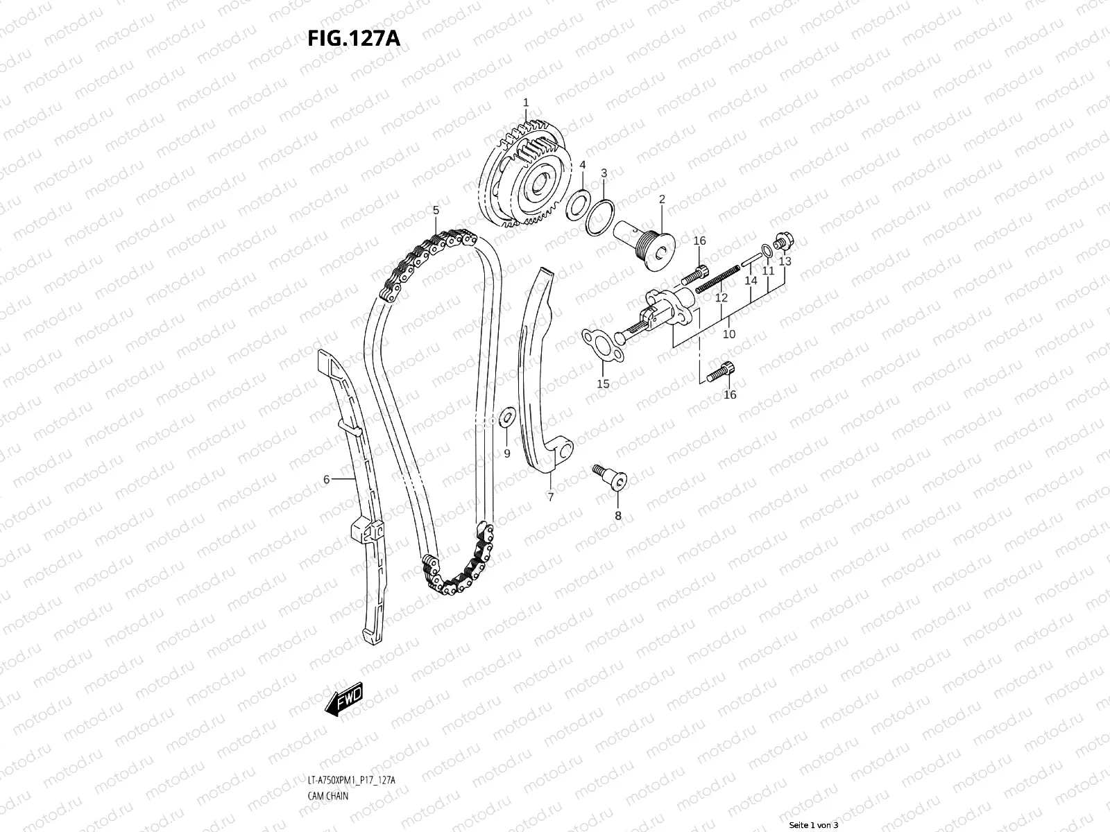 127A - TIMING CHAIN