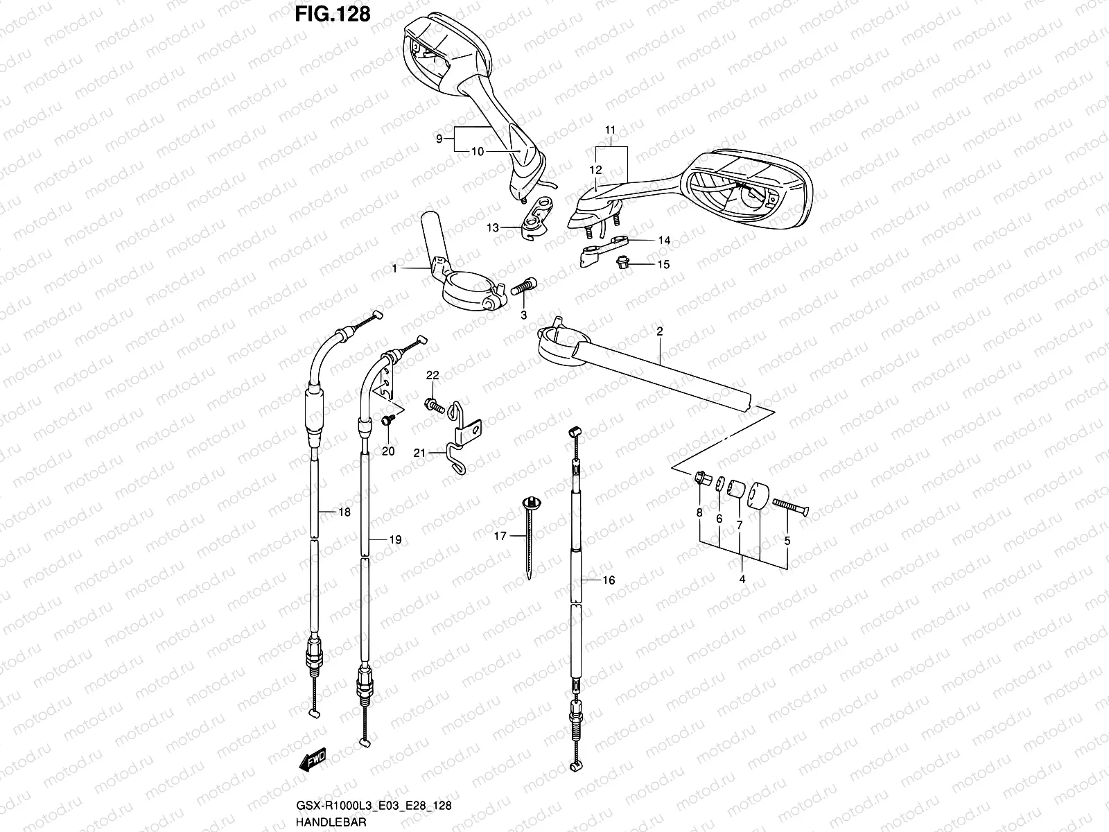 128 - HANDLEBAR