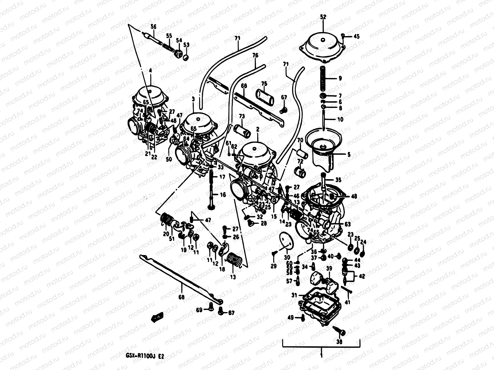 12A - CARBURETOR (MODEL J)