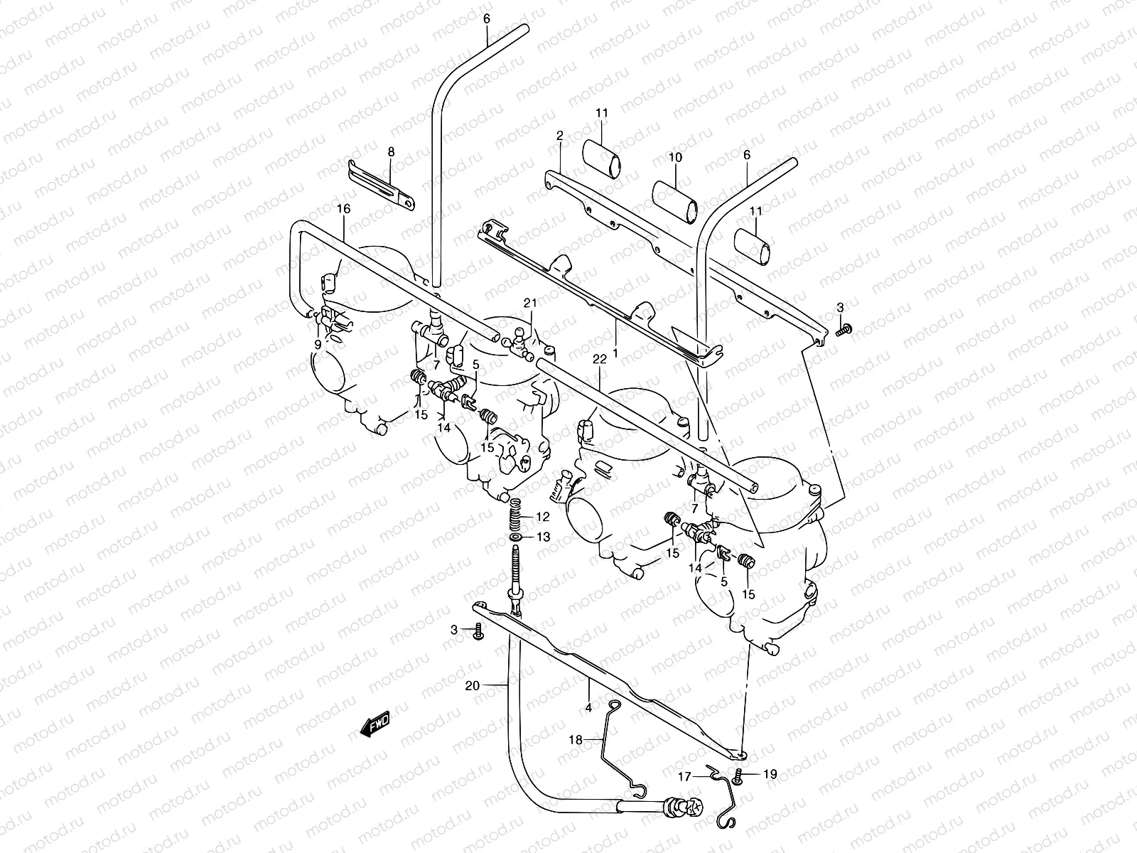 12B - CARBURETOR FITTINGS